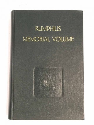 Item #8087 Rumphius Memorial Volume (inscribed). Hendrik Cornelis Dirk De Wit, ed