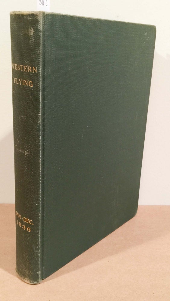 Item #8113 Western Flying (Jan. - Dec, 1936 bound volume)
