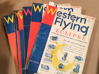 Item #8114 Western Flying (Jan. - Dec, 1931 12 loose issues