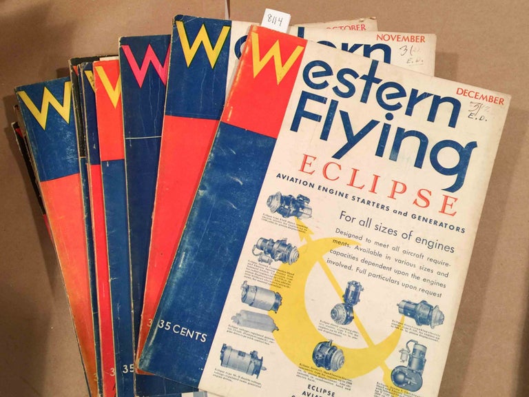 Item #8114 Western Flying (Jan. - Dec, 1931 12 loose issues)