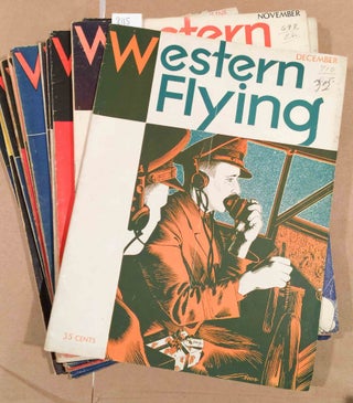 Item #8115 Western Flying (Jan. - Dec, 1932 12 loose issues