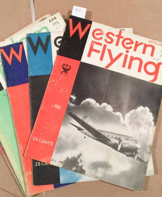 Item #8116 Western Flying (Jan. - Sept, 1933 9 loose issues