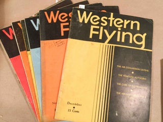 Item #8117 Western Flying (May. - Dec, 1934 8 loose issues
