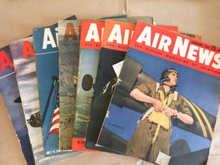 Item #8159 Air News The Picture Magazine of Aviation (Jan., Mar., Apr., June, July, Sept., Nov.,...