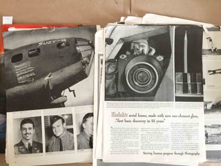 Air News The Picture Magazine of Aviation (Jan., 1943 1 issue with extras)