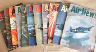 Item #8162 Air News The Picture Magazine of Aviation (Jan., Mar.- May, July- Dec., 1944 10...