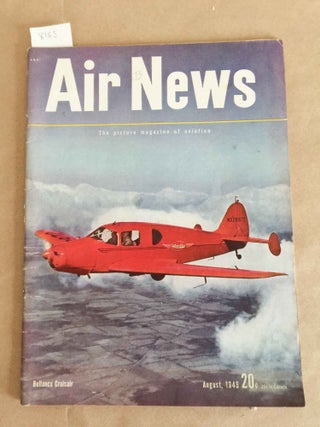 Item #8165 Air News The Picture Magazine of Aviation (Aug., 1945 1 issue). Phillip Andrews