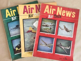 Item #8166 Air News The Picture Magazine of Aviation (Jan.-Mar., 1946 3 issues). Phillip Andrews