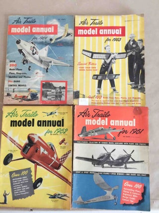 Item #8171 Air Trails Model Annual (1951-1954, - 4 annual issues). Albert L. Lewis