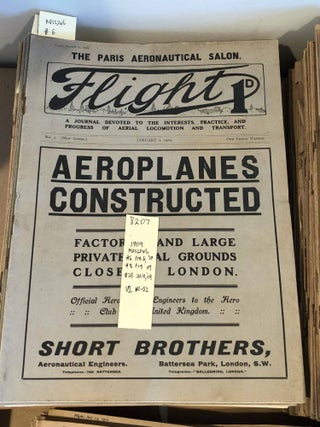Item #8207 FLIGHT A Journal Devoted to the Interests, Practice, and Progress of Aerial Locomotion...