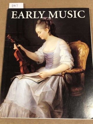 Item #8407 Early Music Feb. 2000 Vol. XXVIII No. 1. Tess Knighton, ed