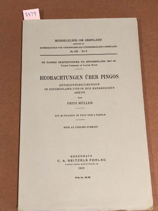 Item #8479 MEDDELELSER OM GRoNLAND Bd. 153- Nr. 3 DE DANSKE EKSPEDITIONER TIL OSTGRONLAND 1947-58...
