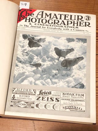 The Amateur Photographer & Cinematographer incorporating the new Photographer, " Focus", "The Photographic News" & " Photography" Volume LXXV Jan - June 1933
