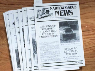 Item #9030 Narrow Gauge News (10 issues 190-199 from 1992, 1993). Alan Burgess