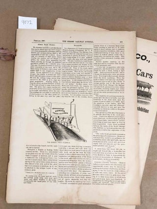 Item #9072 The Street Railway Journal (Vol. III no. 4, Feb. , 1887). E. P. Harris, ed