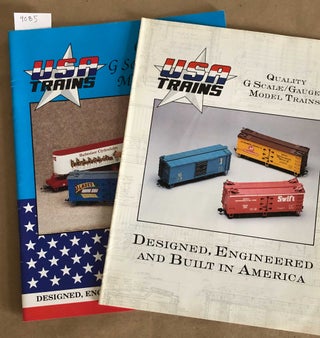 Item #9085 USA Trains G Scale/ Guage 1 2 catalogs. USA Trains
