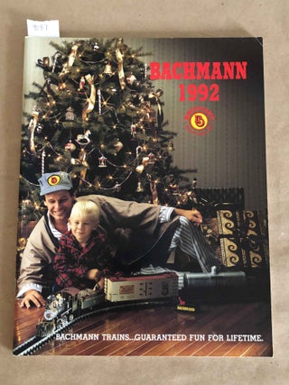 Item #9087 Bachmann Catalog 1992 HO, N, O scales. Bachmann