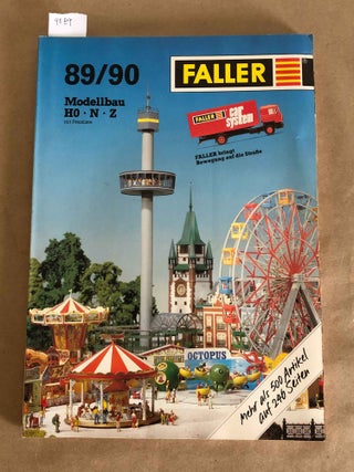 Item #9089 Faller Modellbau 89/90 HO N Z catalog. Faller