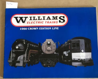 Item #9092 Williams Electric Trains 1990 Crown Edition Line. Williams Electric Trains