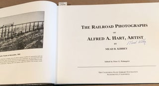The Railroad Photographs of Alfred A. Hart, Artist