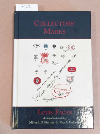 Item #9522 Collectors' Marks. Milton I. D. Einstein, Goldstein Max A