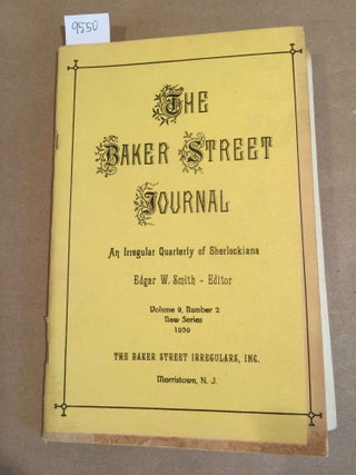 Item #9550 The Baker Street Journal - 1959 no. 2 (single issue with reading list). Edgar Smith