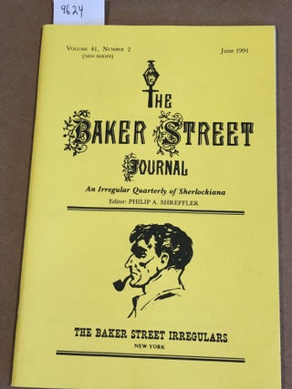 Item #9624 The Baker Street Journal new series Vol. 41 no. 2 only 1991. Philip A. Shreffler