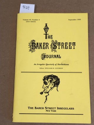Item #9629 The Baker Street Journal new series Vol. 43 no. 3 only 1993. William R. Cochran