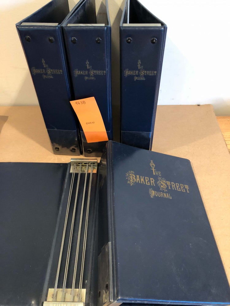 Item #9638 The Baker Street Journal new series issue binders ( 1 to 5)