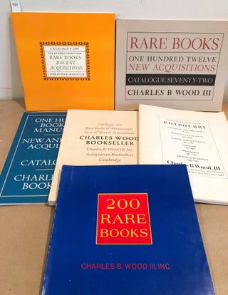 Item #9661 Catalogues 64, 68, 72, 109, 155 and 166 Mainly Rare Books and Recent Acquisitions....