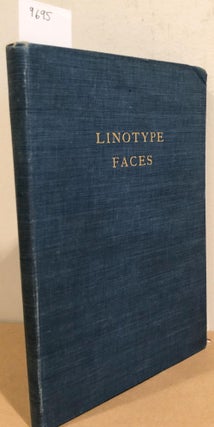Item #9695 Linotype Faces (sample book). Lockwood and Brainerd Case