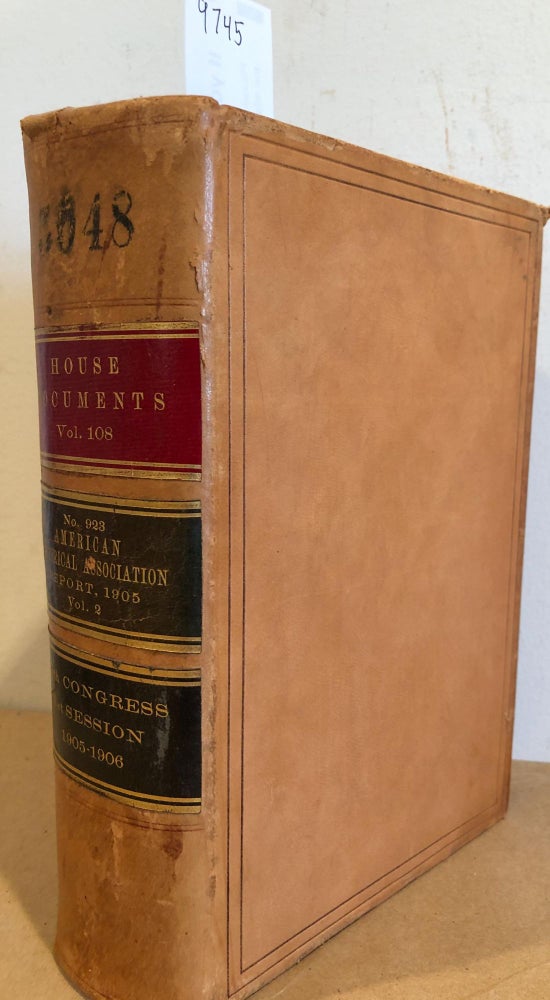 Item #9745 Bibliography of American Historical Societies for the year 1905 Annual Report American Historical Association (Vol. II only)