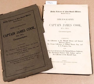 Item #9823 Bibliography of Captain James Cook R. N., F. R. S. Circumnavigator. State Library of...
