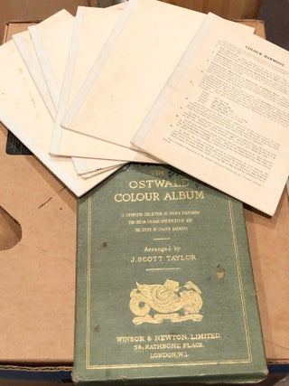 Item #9974 The Ostwald Colour Album (color) A Complete Collection of Colour Standards for Use in...