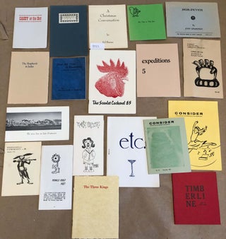 Item #9983 Small Press - Fine Press publications - 28 examples